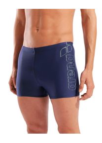 Badehose arena "MEN'S arena SCRATCHY SWIM SHORT", Herren, Gr. 7 (XL), N-Gr, blau (navy, sage), Obermaterial: 80% Polyamid, 20% Elasthan, Badehosen Badehose