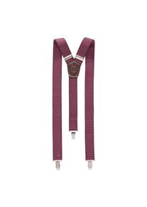 Hosentr&auml;ger Lerros "Hosentr&auml;ger mit Punkten", Herren, Gr. Normalgr&ouml;&szlig;en, rot (wine rot), 70% Polyester, 30% Elasthan, Hosentr&auml;ger Hosentr&auml;ger