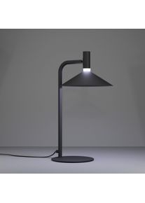 Eglo Tischleuchte "CONOMAVILLA-Z Tischlampe - Stahl - LED - 7,5W - IP20", schwarz, 1, H: 45cm, 1 Stk., Leuchten, Nachttischlampe, Schreibtischleuchte, Leselampe, L27 x B22 x H45 cm, Tischleuchte