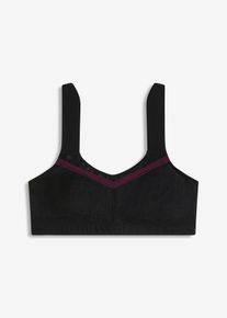 bonprix Női Sport melltart&oacute;, erősen tart, fekete, 105C