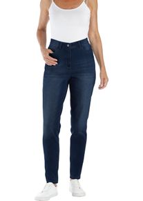 Damen High-waist-Jeans in Karottenform dark blue Gr&ouml;&szlig;e 46