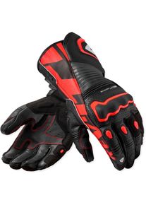 Revit Argon 3, gants , couleur: Noir/Rouge N&eacute;on , taille: L