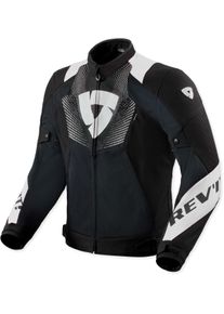 Revit Hyperspeed 3 GT Air, veste en textile , couleur: Noir/Blanc , taille: XS