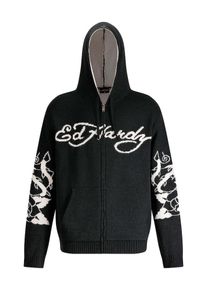 Ed Hardy Vestes en maille 'Love Kills' Homme noir taille L