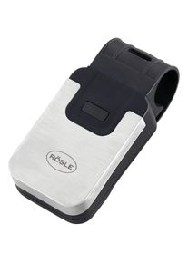 R&ouml;sle R&Ouml;SLE, Handleuchte &raquo;Universal BBQ LED Griffleuchte&laquo; zum Ausleuchten des Grillbereichs, silber/schwarz, Kunststoff, silber/schwarz