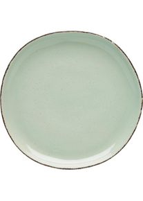 Van Well, Dessertteller &raquo;Urban, Teller 20 cm, 6 St&uuml;ck&laquo; sp&uuml;lmaschinen- und mikrowellengeeignet, gr&uuml;n, Steinzeug, 20 cm, gr&uuml;n