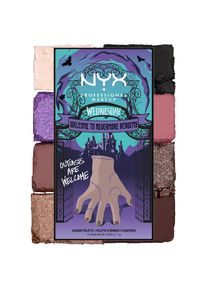 Nyx Cosmetics NYX PROFESSIONAL MAKEUP, Damen, Lidschatten-Palette &raquo;Wednesday The Nevermore Academy Palette&laquo;, mehrfarbig, Lidschattenpalette im Wednesday-Look