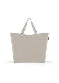 Reisenthel , Shopper &raquo;shopper XL&laquo; Innentasche Rei&szlig;verschluss, Trageriemen Karabinerhaken, Stecktasche, herrington sand, Polyester, B/H/T: 68 cm x 45,5