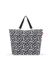 Reisenthel , Shopper &raquo;shopper XL&laquo; Innentasche Rei&szlig;verschluss, Trageriemen Karabinerhaken, Stecktasche, leo nero, Polyester, B/H/T: 68 cm x 45,5 cm x 