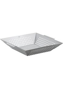 R&ouml;sle R&Ouml;SLE, Grillpfanne &raquo;Grill- und Gem&uuml;sepfanne&laquo; Edelstahl 18/10, silber, H&ouml;he 6,5 cm, silber