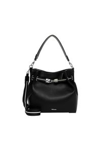 Tamaris, Damen, Beuteltasche &raquo;Beutel TAS Kirima&laquo;, black 100, black 100, Feinsynthetik in ansprechendem Design
