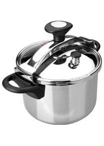 Lacor 71884, Pfanne + Kochtopf, Silber