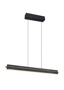 Trio Leuchten, LED Pendelleuchte &raquo;EMERSON, LED H&auml;ngeleuchte h&ouml;henverstellbar, 4-Stufen Touch Dimmer&laquo; LED-Board 1 Stk. Farbwechsler warmwei&szlig; - kaltwei&szlig;