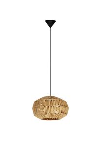Eglo, H&auml;ngeleuchte &raquo;SHELDON Pendellampe - Stahl - E27 - 1X40W - IP20&laquo; E27 1 Stk. H&auml;ngelampe, Deckenlampe, Wohnzimmer, Esszimmer, H110 x &Oslash;38 cm, 