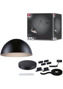 Paulmann, H&auml;ngeleuchte &raquo;ULine Gurt Belt Starterset 5m 12W Schwarz&laquo; 11 Stk. Warmwei&szlig;, schwarz, 1, schwarz