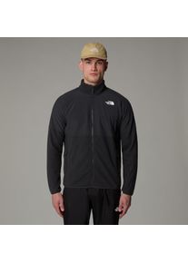 The North Face, Herren, Fleecejacke &raquo;M GLACIER HEAVYWEIGHT FULL ZIP&laquo; f&uuml;r k&uuml;hle Tage, aus Polyester, mit Rei&szlig;verschlusstaschen, Asphalt Grey-Asphalt 