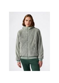 Champion, Damen, Fleecejacke &raquo;Polar Full Zip Hoodie&laquo; leichtes Gewicht, aus Polyester und Baumwolle, 1-teiliges Design, ECG/ECG, XL (46/48), 