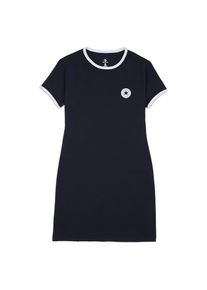 Converse, Damen, &raquo;CHUCK TAYLOR T-SHIRT DRESS&laquo; aus Baumwolle, Polyester und Elasthan, sportlicher Stil, Converse BLACK, N-Gr, M (38) - N-Gr, Converse 