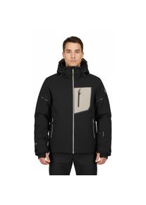 Icepeak, Herren, Skijacke &raquo;Icepeak FRISCO&laquo; wasserdicht, atmungsaktiv, winddicht, sportlicher Stil, BLACK, 56, Skijacke f&uuml;r Erwachsene f&uuml;r deinen 