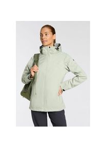 Killtec, Damen, Funktionsjacke &raquo;KOS 133 WMN JCKT&laquo; mit Kapuze w&auml;rmend & wind- & wasserdicht, &Uuml;bergangsjacke, helles salbei, 38, Funktionsjacke von 