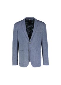 Lerros, Herren, Jerseysakko &raquo;Jerseyblazer mit Muster im Innenfutter&laquo;, CLASSIC NAVY, 48, Augesetzte Taschen
