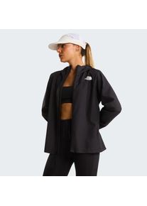 The North Face, Damen, Windbreaker &raquo;W FONTANALES WIND JACKET&laquo; sportliches Design, leichtes Gewicht, mit Packtasche, TNF BLACK, XS, Windbreaker f&uuml;r 