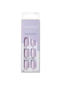 KISS, Nagelstyling + Kunstn&auml;gel, My Face - imPRESS Color Picture Purplect Nails - Self-adhesive nails ( 30 pcs ) - (Kunstn&auml;gel, Picture Purplect)