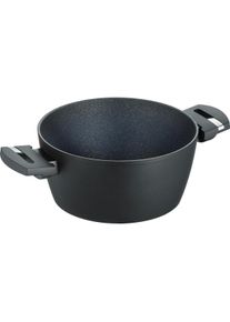 Berndes Kochtopf mit Glasdeckel Induction Enduro, Pfanne + Kochtopf, Schwarz