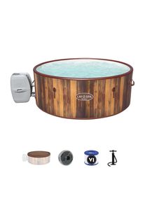 Bestway Whirlpool , Braun, Wei&szlig; , Metall, Kunststoff , 66 cm , Freizeit & Co, Wellness & Gesundheit, Whirlpools