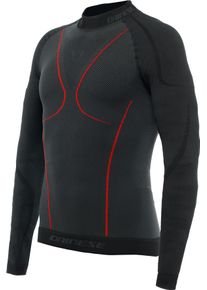 Dainese Thermo, camisa funcional de manga larga , color: Negro/Rojo , tama&ntilde;o: L