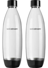 Wassersprudler Flasche SodaStream "DuoPack Fuse", transparent, 1.000ml, Kunststoff, Karaffen, Wassersprudler Flasche, Kunststoff,Ersatzflaschen f&uuml;r SodaStream Wassersprudler + PET-Flaschen