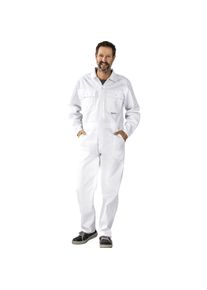 Planam, Schutzanzug + Arbeitsoverall, BW 270 Arbeitskleidung Rallyekombi Arbeitsoverall reinweiss Gr&ouml;sse 98 (98, 1 x)