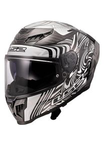 LS2, Motorradhelm, FF807 DRAGON CARBON ENTHUM Integralhelm (XS)
