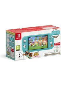 Nintendo Switch Lite Animal Crossing: New Horizons Nepp-und-Schlepp-Edition, Spielkonsole, Blau