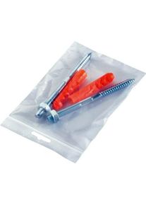 TransPak, Verpackungsmaterial, Druck-Verschlussbeutel 70x100mm, 50my,VE2000