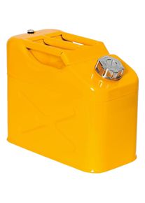 ASECOS, Garagenausstattung, Lager und Transportkanister UN Stahl 10 Liter gelb
