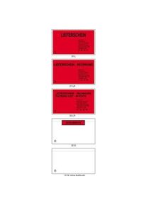 BANHOLZER & WENZ Banholzer & Wenz, Verpackungsmaterial, u. Wenz Begleitpapiertaschen 1000C6 Rechnung (1000 Stk.)