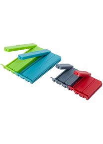 FreshChoice T&uuml;tenclips 10,5 + 6,3cm, Lebensmittelverpackung, Mehrfarbig