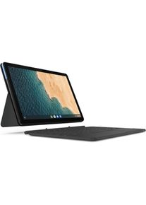 Lenovo IdeaPad Duet Chromebook (10.10", 64 GB, 4 GB, Italienisch, MediaTek Helio P60T), Notebook, Grau, Blau