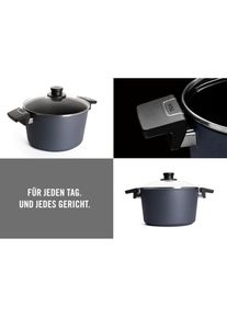 Woll Gusstopf 24 cm, Pfanne + Kochtopf, Grau