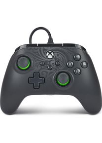 PowerA Advantage Wired Controller (Xbox Series X, Windows, Xbox One S), Gaming Controller, Gr&uuml;n
