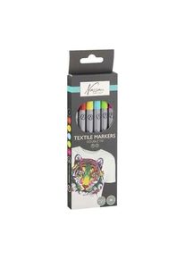 Creative Craft Group Nassau Textiel Dual Markers - 6 pcs.