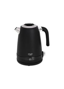 ADLER Wasserkocher AD 1295b - kettle - black - Schwarz - 2200 W