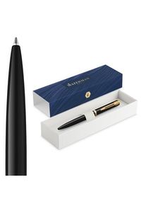 Waterman Impression Black Lacquer G.T. Ballpen M Blue ink