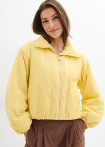 Blouson d&eacute;perlant base bubble - jaune - taille 40 - bonprix