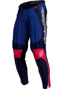Troy Lee Designs GP Pro Frames, textile pants , color: Blue/White/Dark Blue/Red , size: 32
