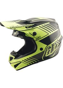Troy Lee Designs GP Pro Segment, motocross helmet , color: Neon-Yellow/Black , size: XL
