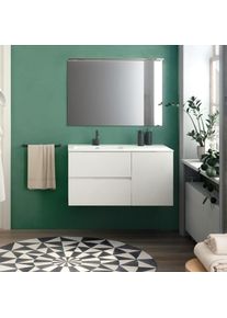 Cosmic Mod Vasque avec meuble bas, 1 porte, 2 tiroirs, WJC748M0017129,