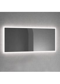 neoro n50 Meuble bas l : 160 cm, 1 tiroir, vasque l : 58 cm blanc mat, avec miroir n30,, BN0065WM+BN0493WL+BN0405BM+BN0007MI,