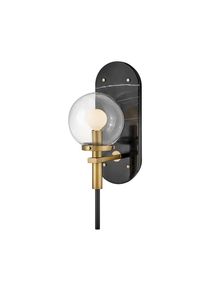 Elstead Lighting Gilda Applique murale E14, QN-GILDA-WB1-BK,